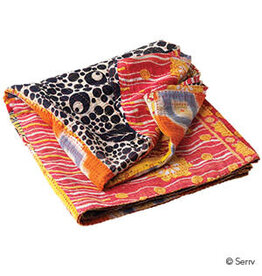 Trade roots Kantha Multi Color Throw 56" sq