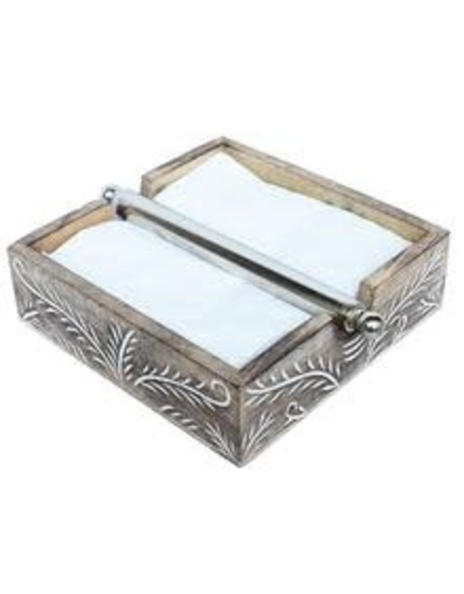 Trade roots Weighted Napkin Holder, India