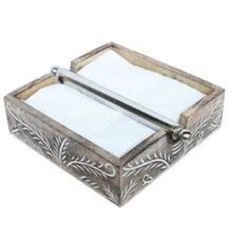 Trade roots Weighted Napkin Holder, India