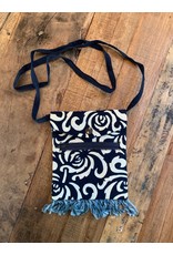 Trade roots Hmong Indigo Batiked Passport Bags, China