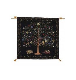 Trade roots Dream Tree Wall Hanging w/ Bamboo Hanger