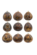 Trade roots Dog Mini Gourd Ornament, Peru (images vary) Sold Individually