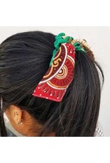 Trade roots Sari Chic Scrunchie with Bow, India
