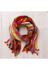 Trade roots Kantha Scarf Tones  Warm, India