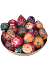 Trade roots Christmas Mini Gourd Ornament, Peru