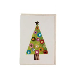 Trade roots Sparkling Tree Greeting Card, Philippines