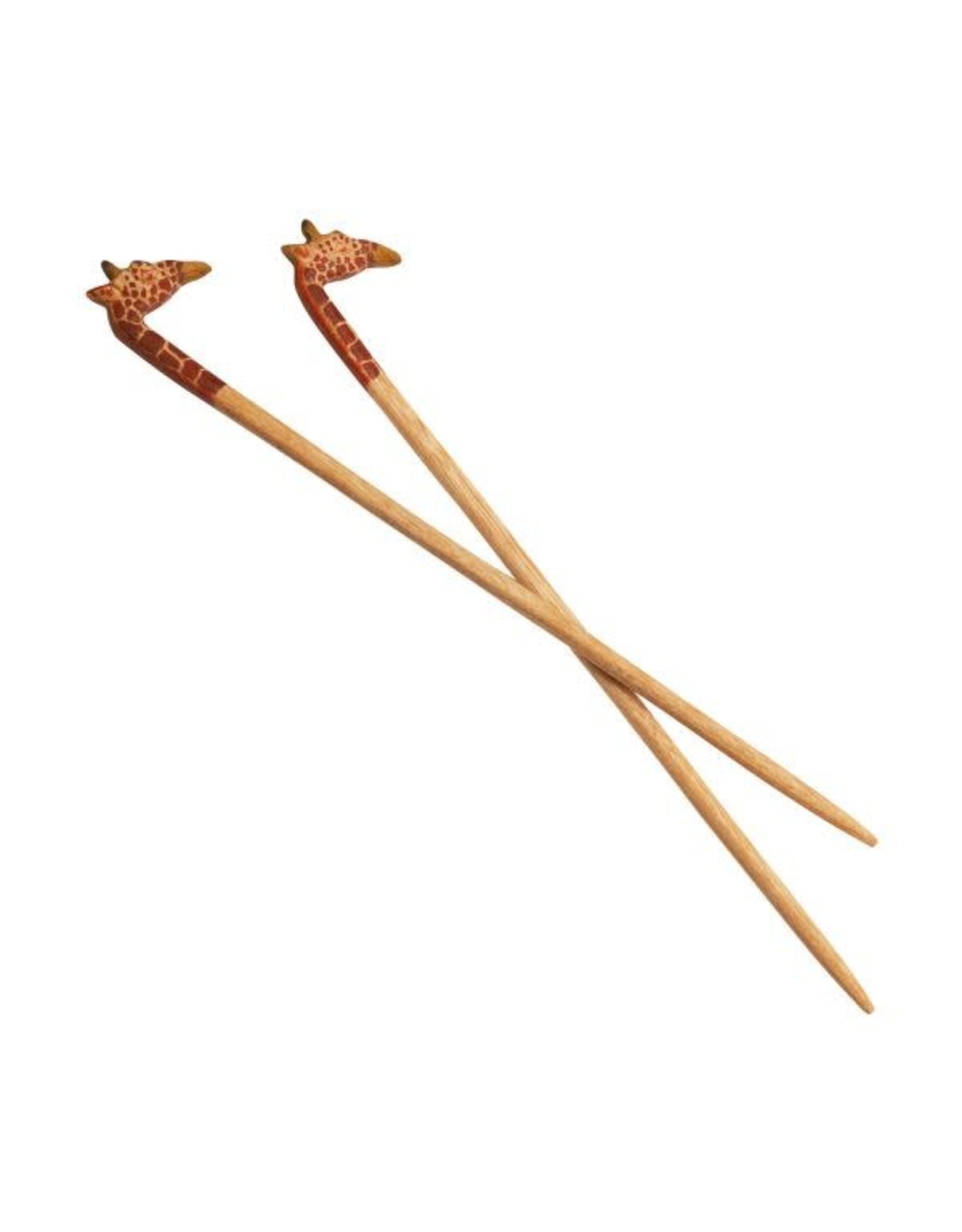 Trade roots Giraffe Chopsticks Pair, Kenya