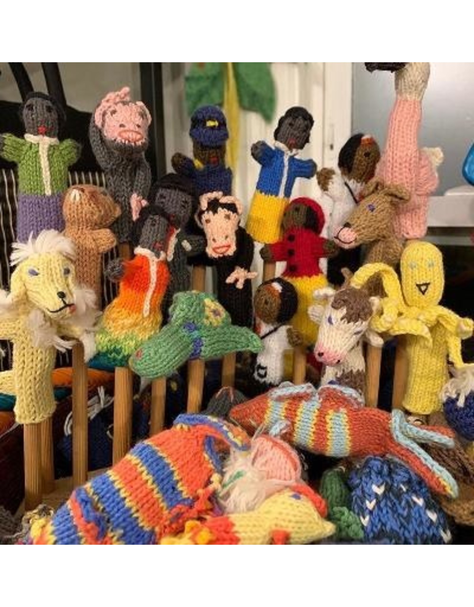 Organic Cotton Small Finger Puppets Trade Roots