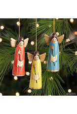 Smiling Angel Ornament,  Indonesia (SOLD INDIVIDUALLY