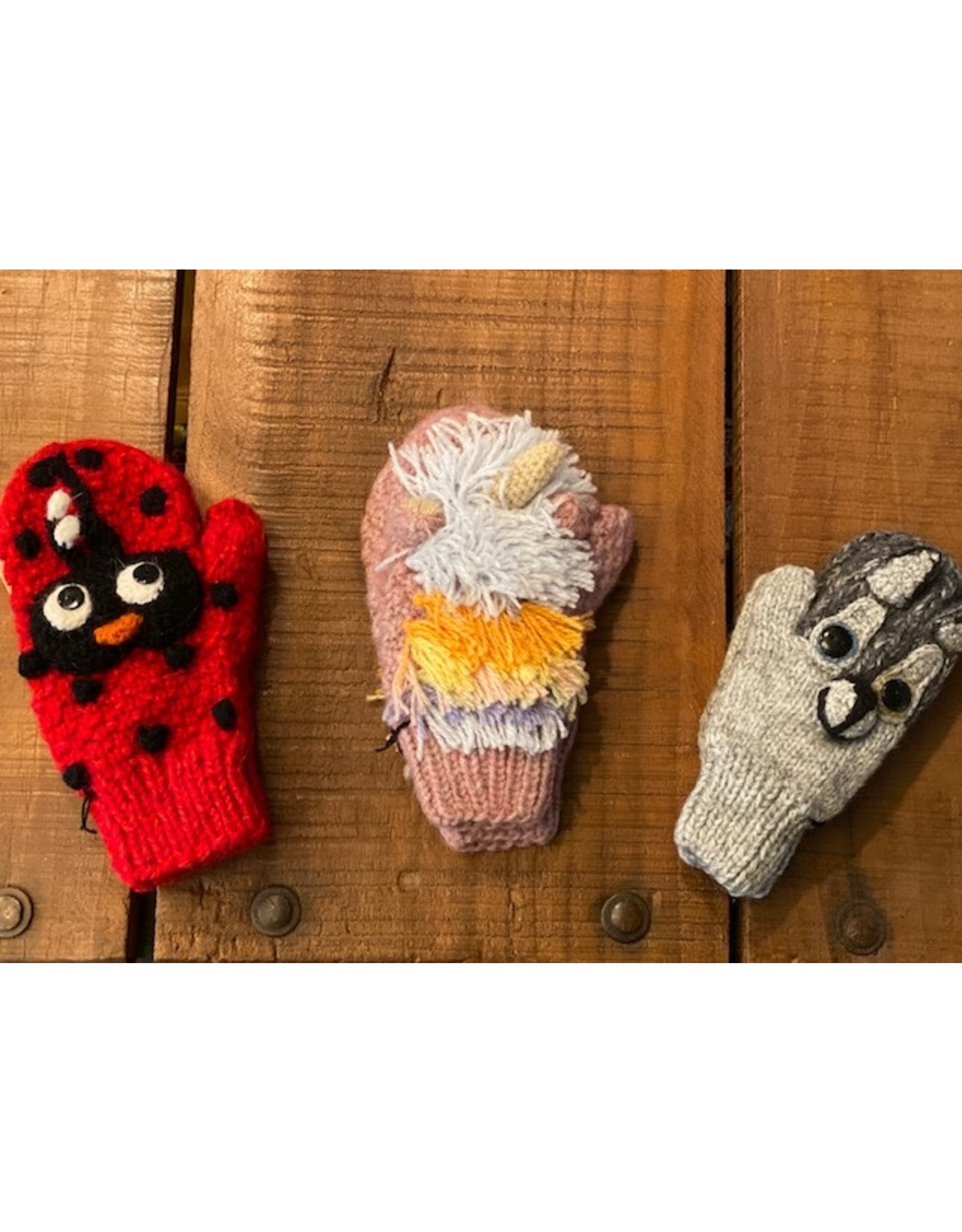 Trade roots Kids Animal Mittens