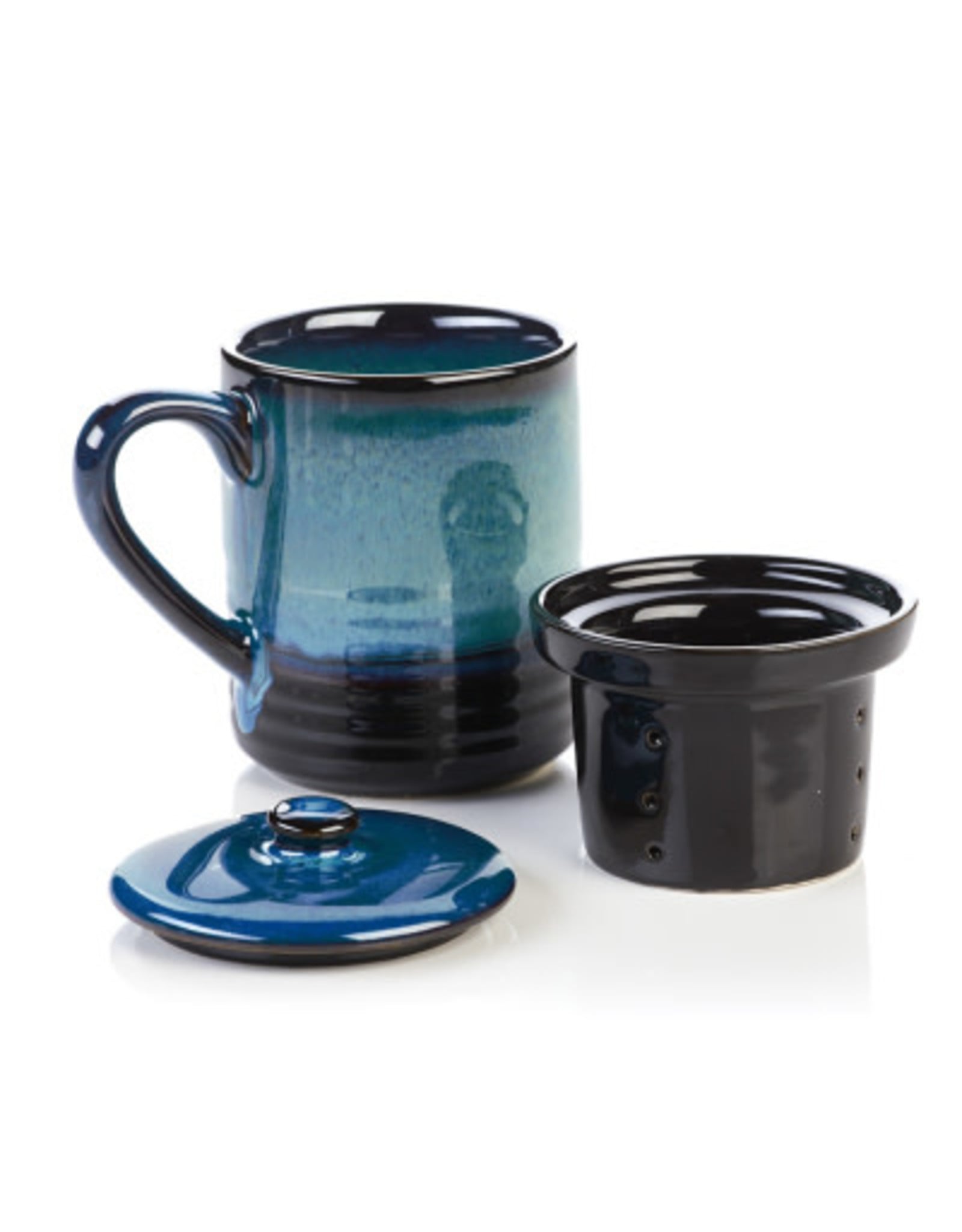 Trade roots Lak Lake Ceramic Tea Infuser Mug, Vietnam