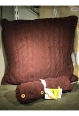 Trade roots Organic Cotton, Cable Knit Pillow