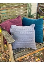 Organic Cotton, Cable Knit Pillow