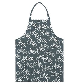 Trade roots Reversible Apron, Bikes Charcoal