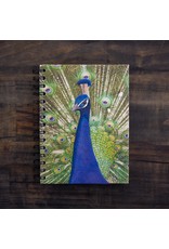 Large Notebook, Peacock, Sri Lanka