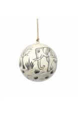 Trade roots Handpainted Elephant Ornament, India