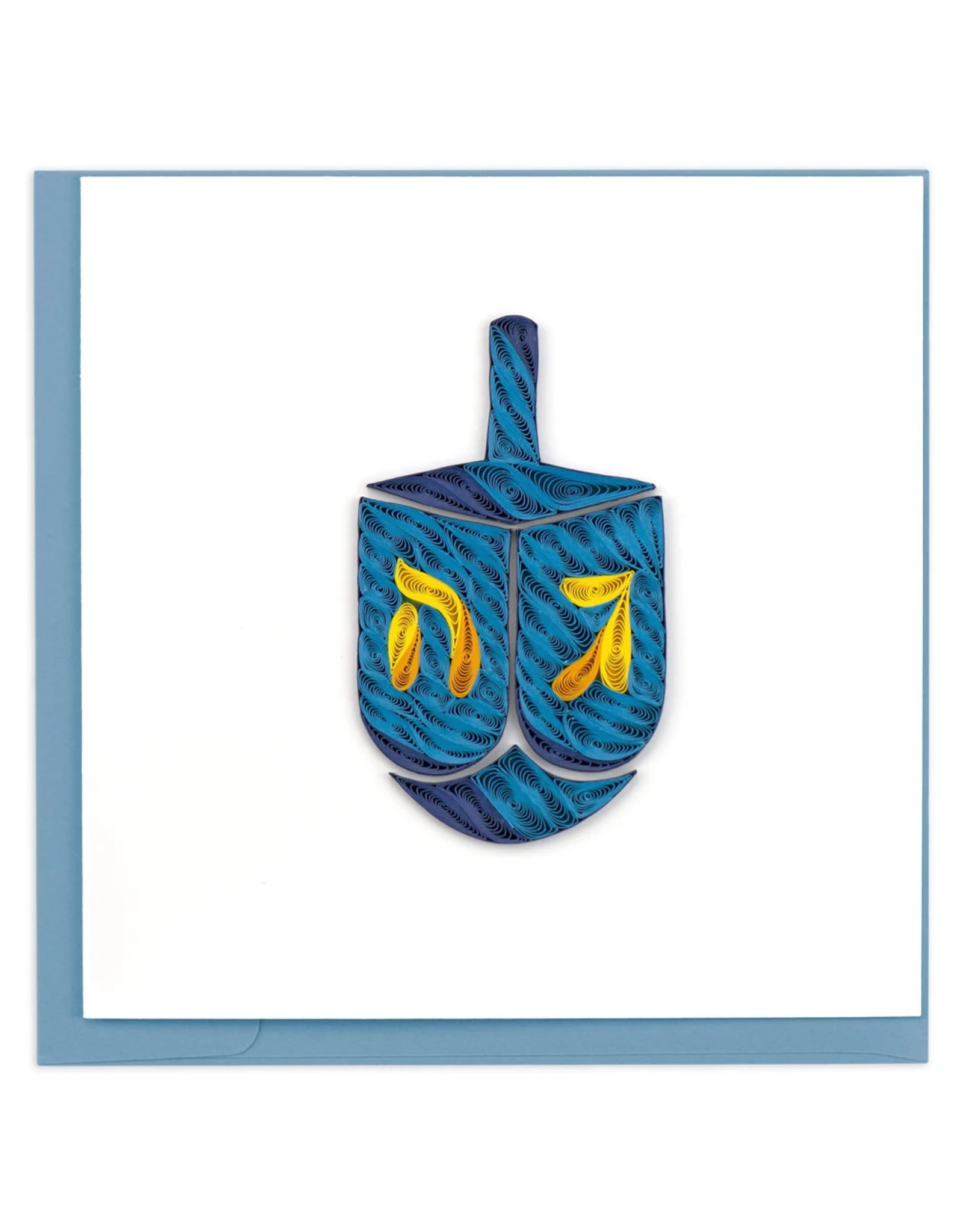 Trade roots Dreidel Quilled Card