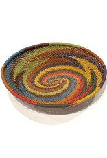 Small Oval Telephone Wire Bowl, Painted Desert
