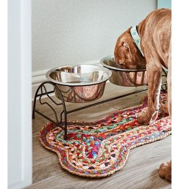 Trade roots Chindi Blend Dog Mat, India