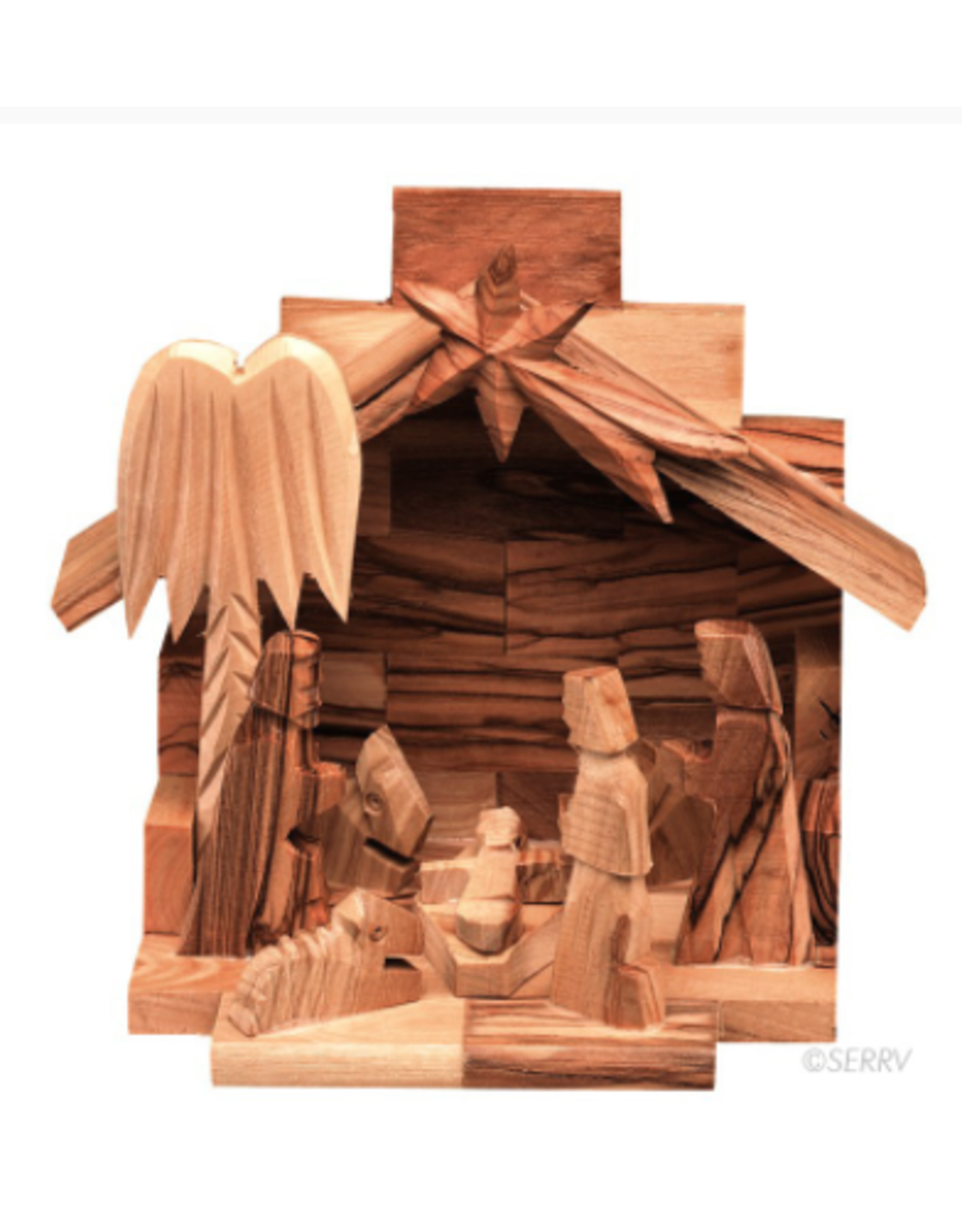 Trade roots Olive Wood Nativity