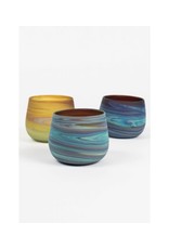 Trade roots Phoenician Glass Candle Holder, West Bank
