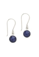 Trade roots Midnight Blue Earrings, Peru