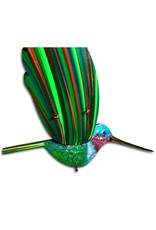 Trade roots Tulia's Green/Ruby Hummingbird Mobile,  Colombia