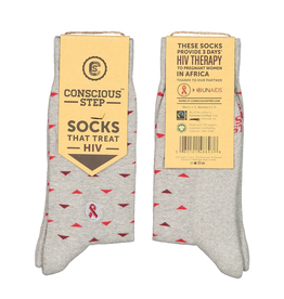 Trade roots Socks that Treat HIV