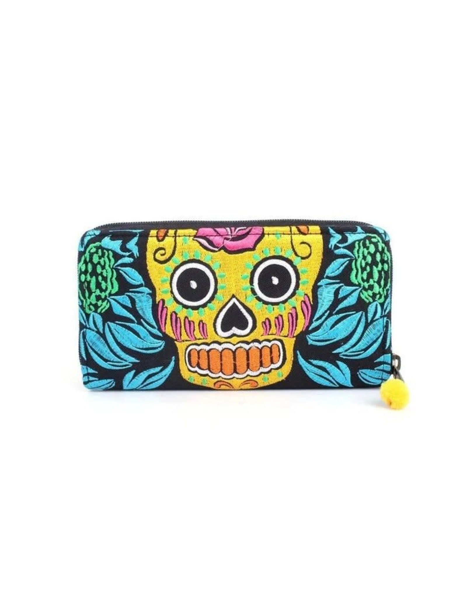 Trade roots Skull Wallet, Guatemala