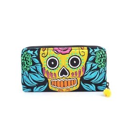 Trade roots Skull Wallet, Guatemala