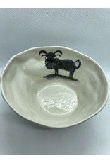 Ceramic  Serving Platter, Dog