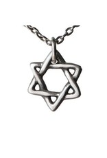 Star of David Pewter Necklace, Thailand