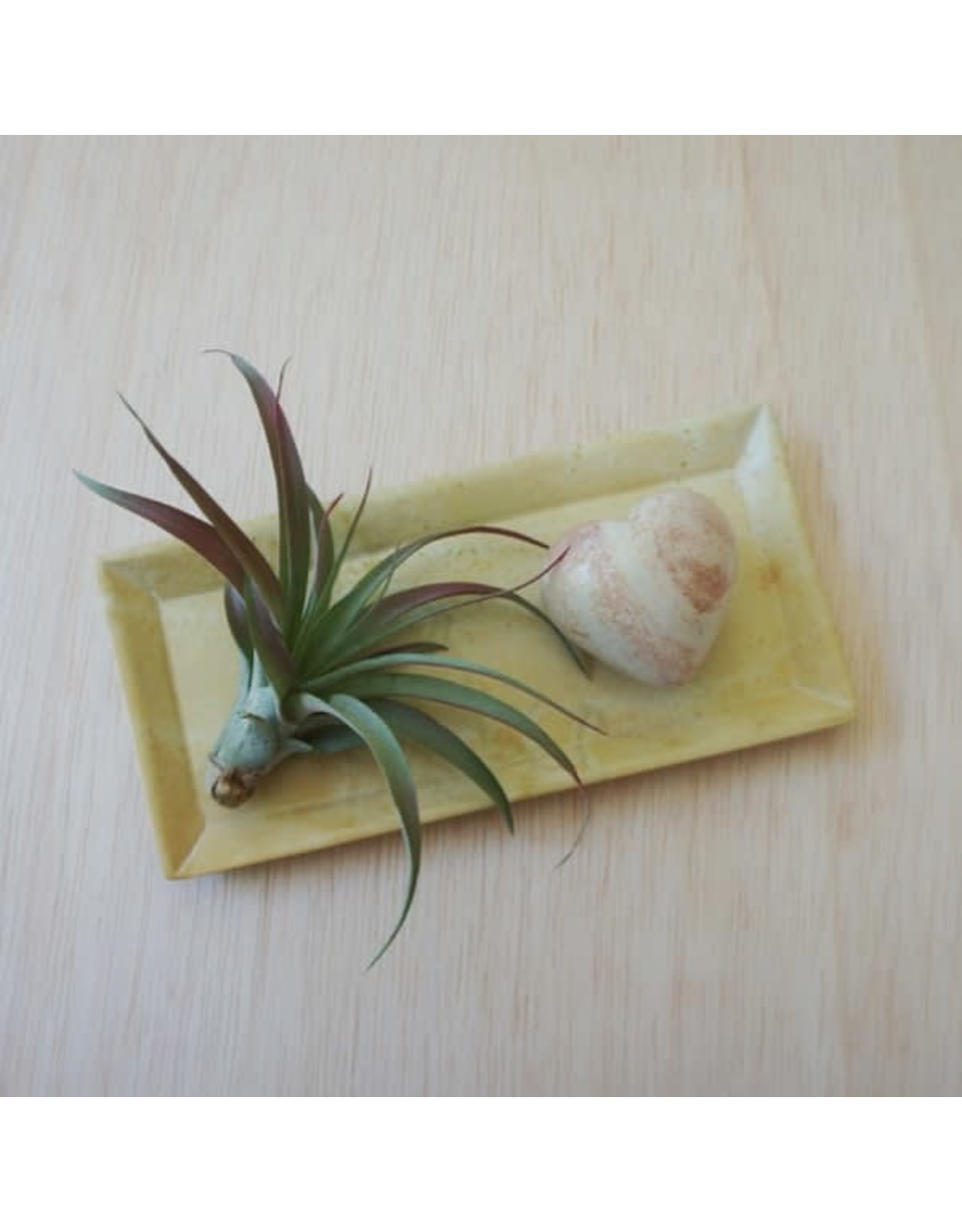 Soapstone Natural Rectangle Dish Trade Roots