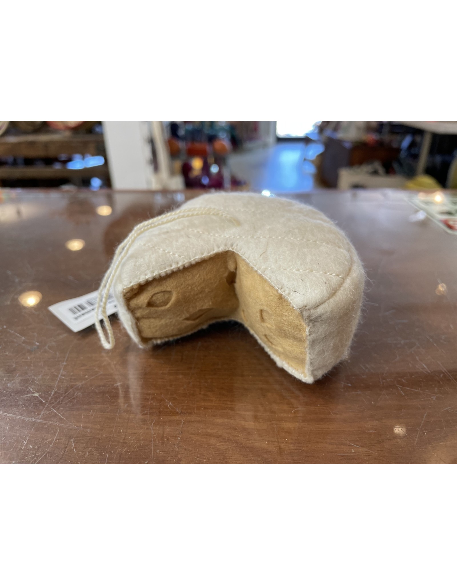 Trade roots Felt Ornament Brie Cheese, Kyrgyzstan