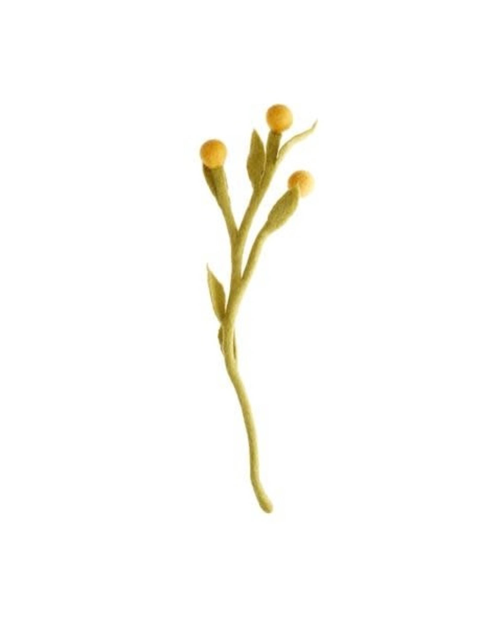 Trade roots Felt Billy Buttons Flower, Nepal
