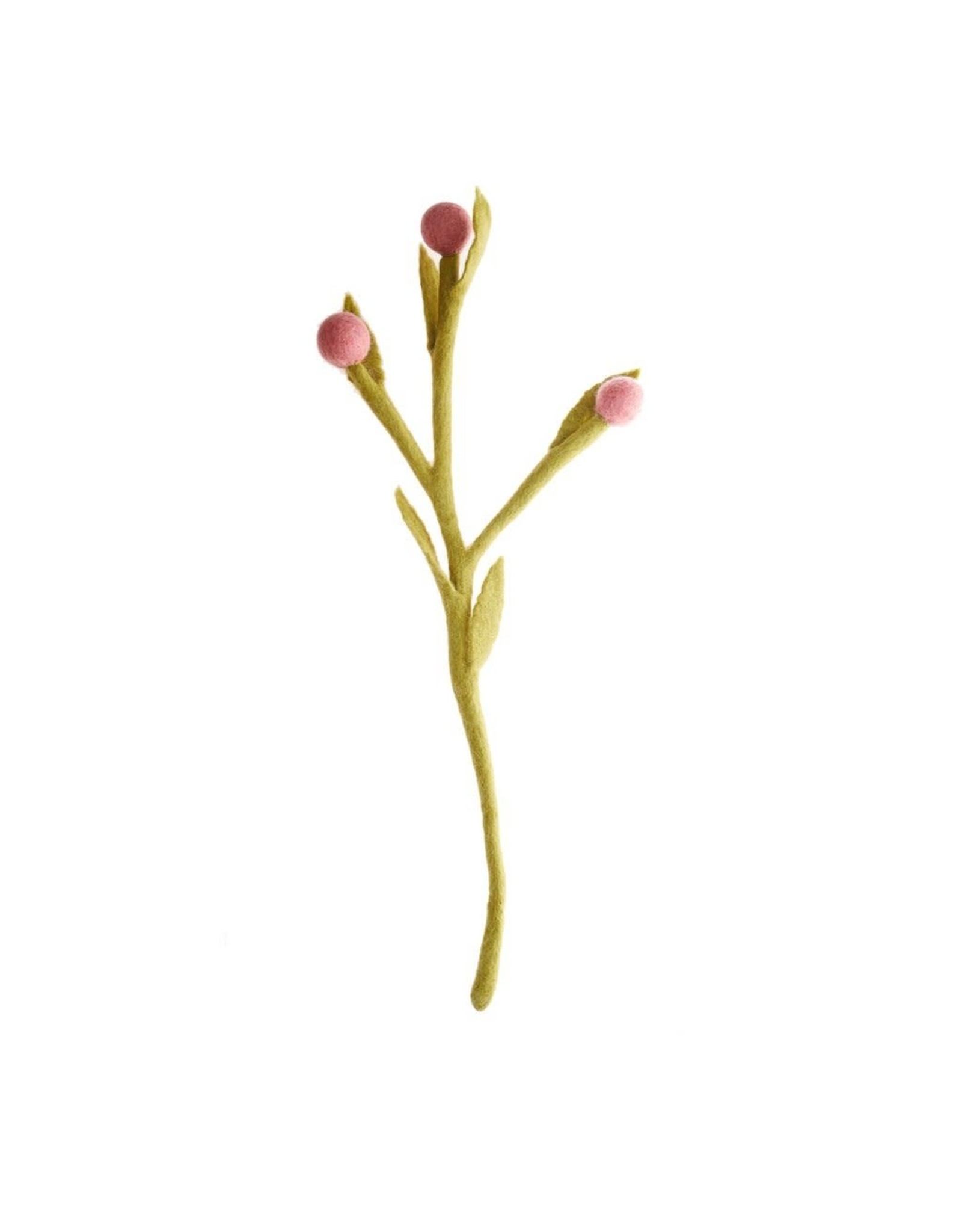 Nepal, Felt Billy Buttons Trade Roots