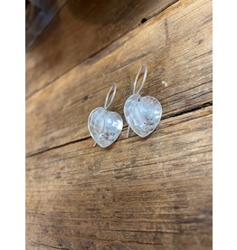 Trade roots Karen Thai Silver Calla Lily Earrings, Thailand