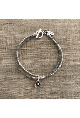 Trade roots Karen Silver Hill Tribe, Sterling, Flower Child Bracelet