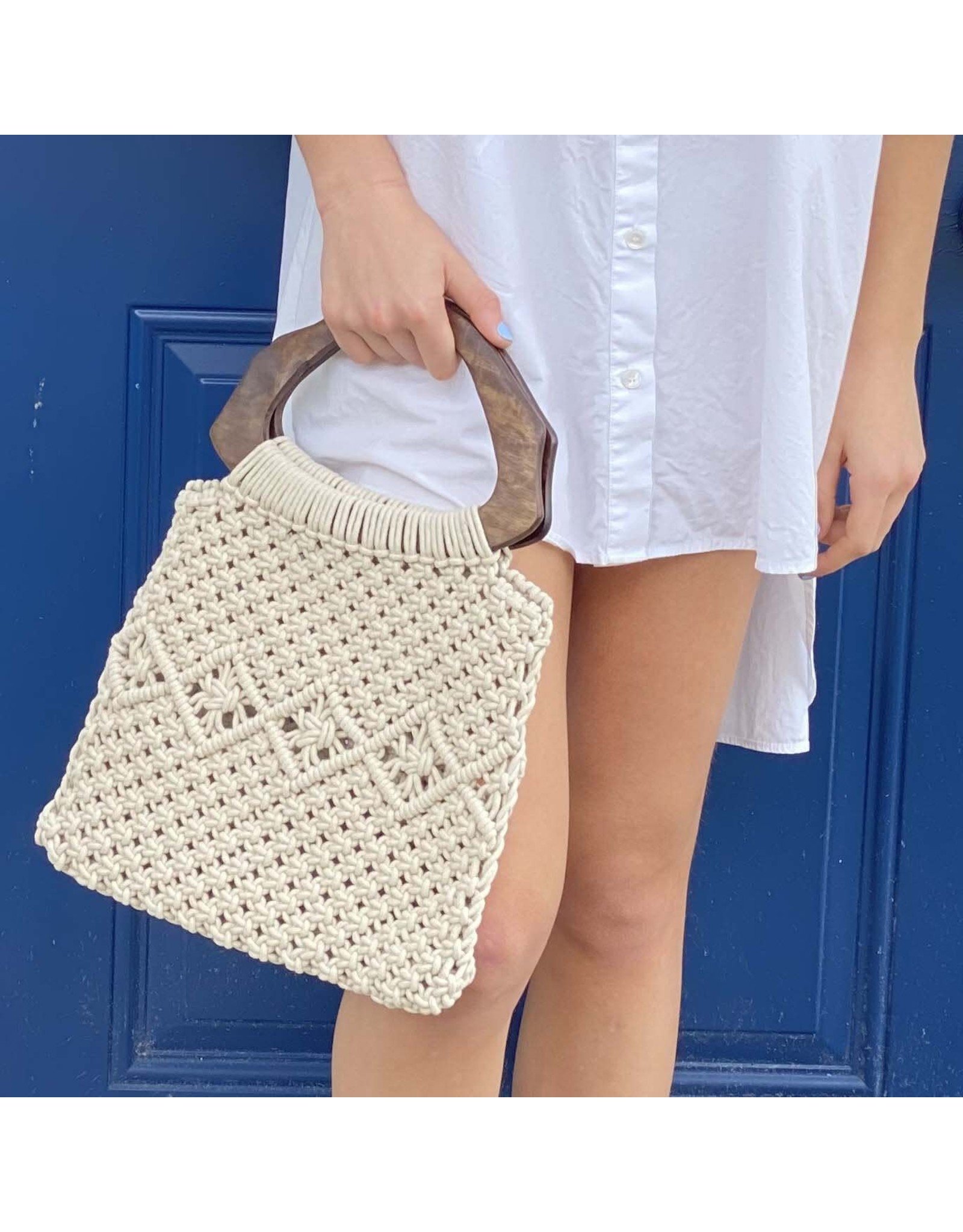 Vintage 70's Macrame Tote, Vintage Totes & Bags from Spool 72. | Spool No.72