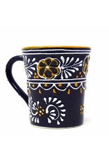 Trade roots Flared Coffee Mug, Blue, Mexico
