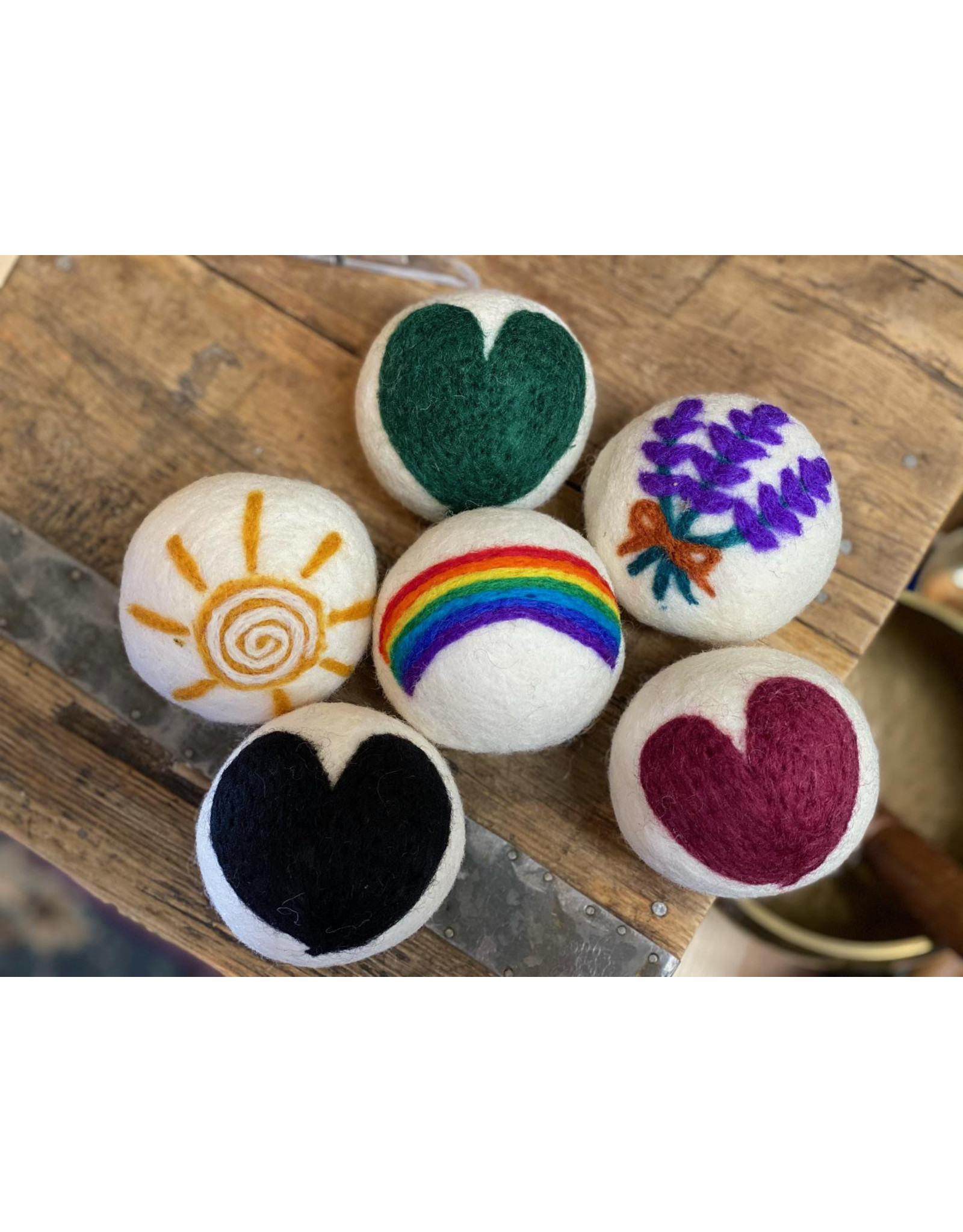 Wool Ornament  Felt Ball – River Fair Trade