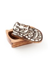 Trade roots Antique Finish Pivot Box, Cat, India