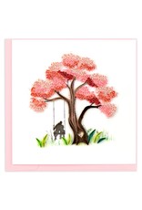 Trade roots Blossoming Love Quilling Card, Vietnam