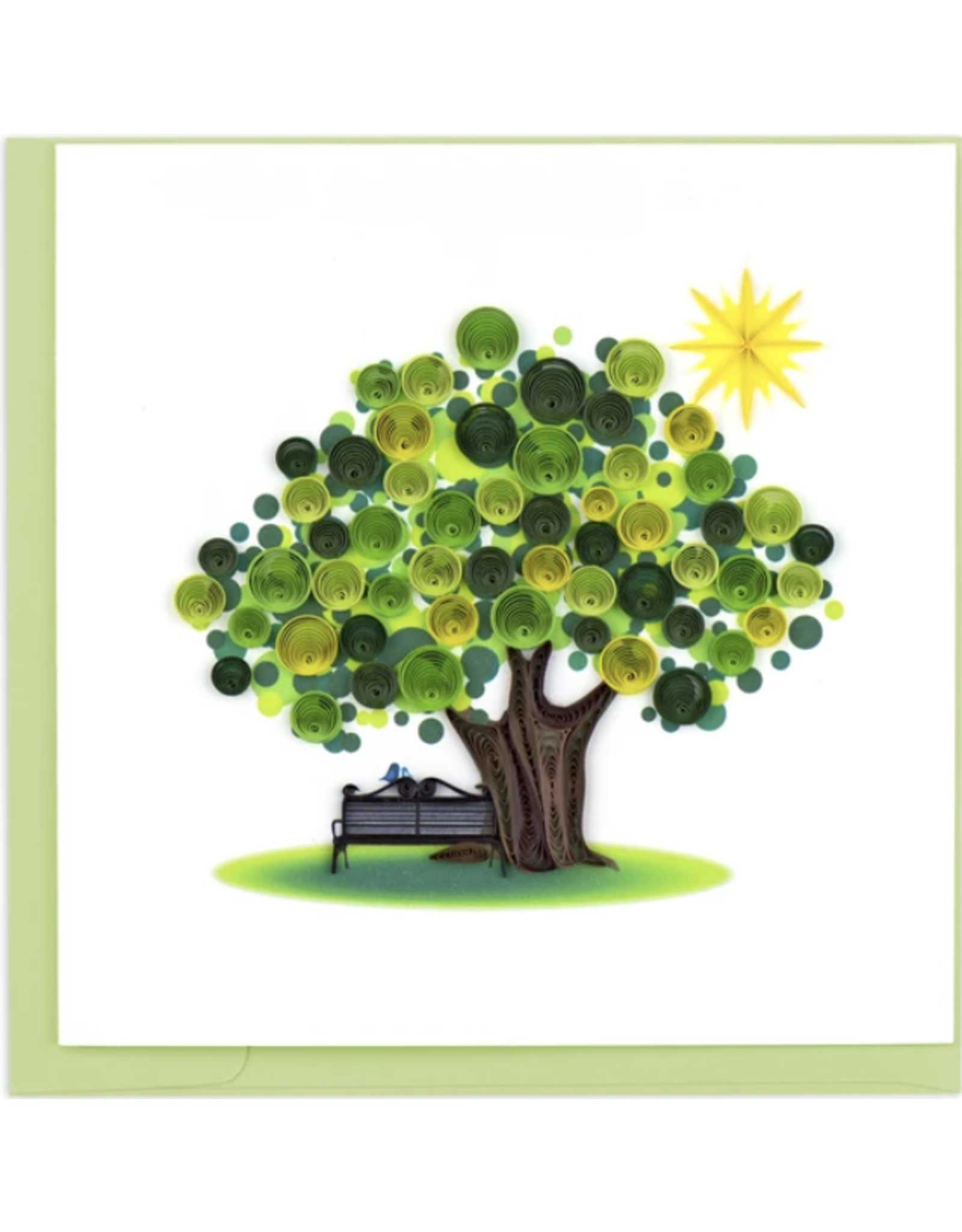 Trade roots Summer Tree Quilling Card, Vietnam