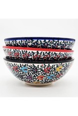 Trade roots 8" Relief Turkish Ceramic Bowl, Turkey