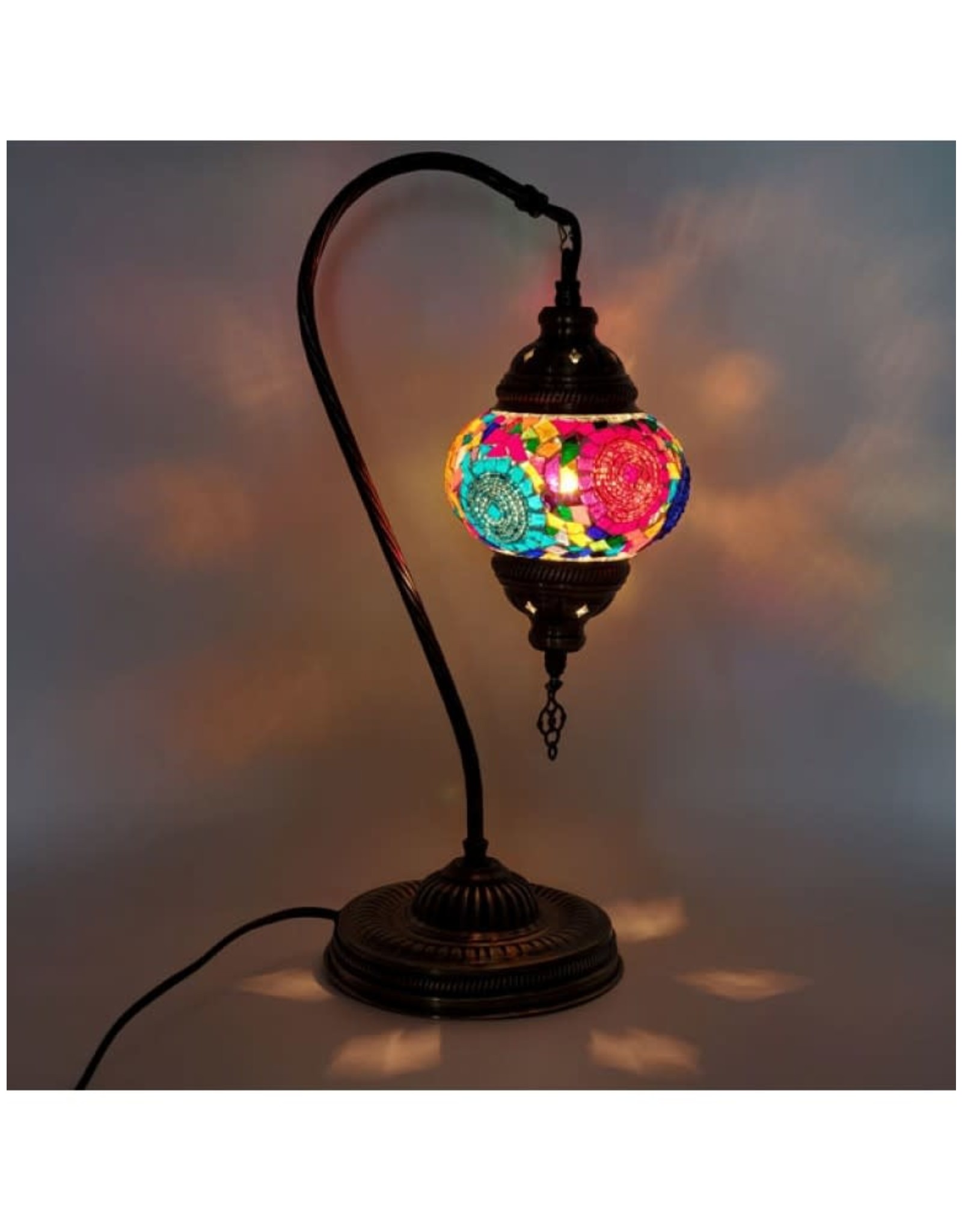 Turkish Mosaic Desk Lamp