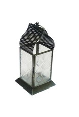 Trade roots Small Table Top Lantern with Tea Light, India