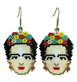 Trade roots Frida Kahlo Earrings, Columbia