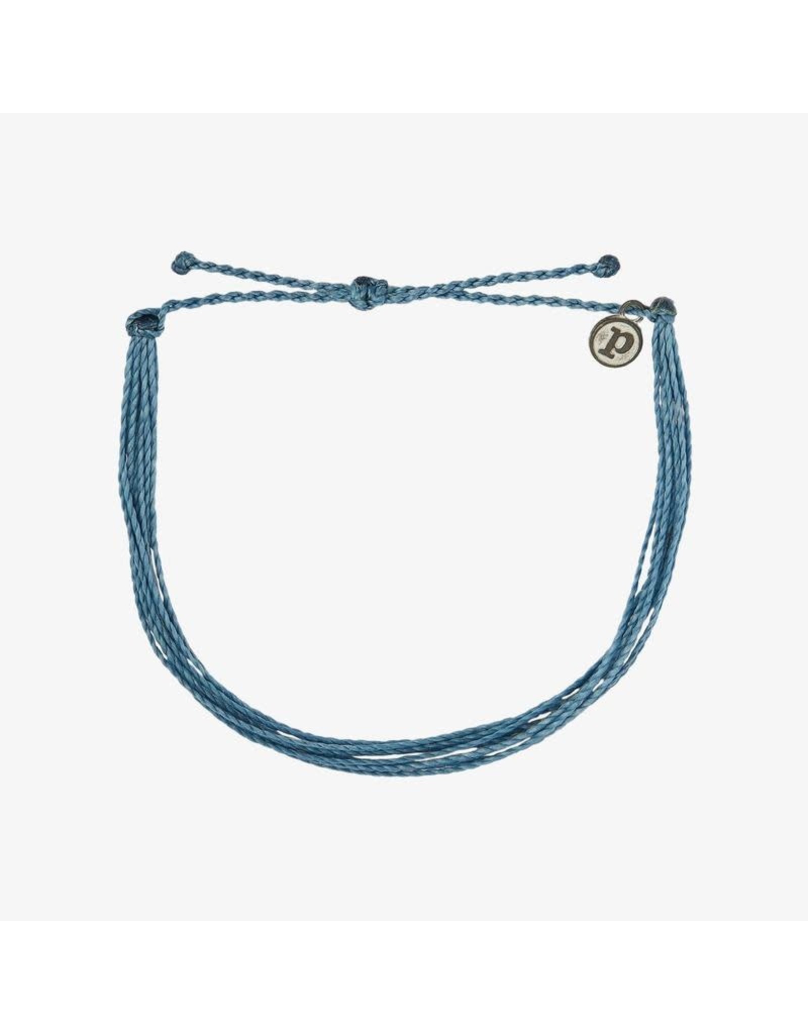 Trade roots Pura Vida, ANKLET, Dusty Blue