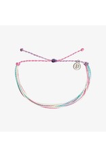 Trade roots Pura Vida, Muted Original  Bracelet, Rose Quartz
